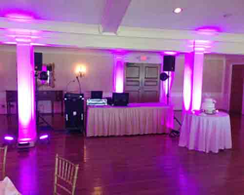 Only The Best Sound Mobile DJ & Photobooth - wedding uplighting